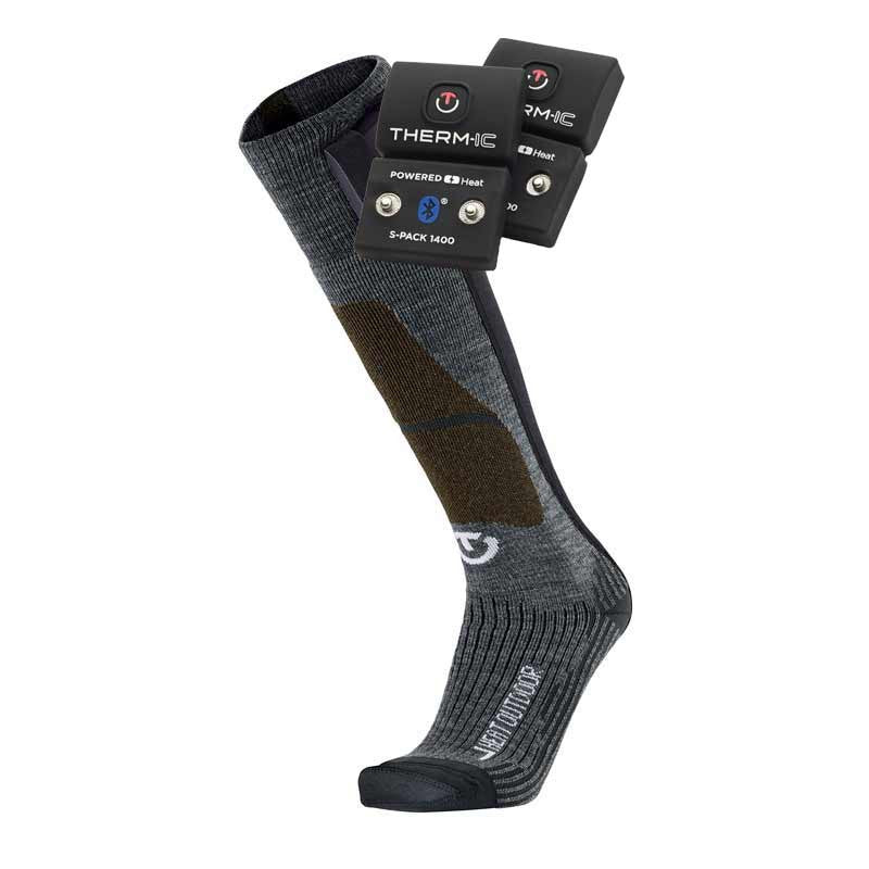 Bundle - heated ski socks Heat Fusion Outdoor + S-Pack 1400B