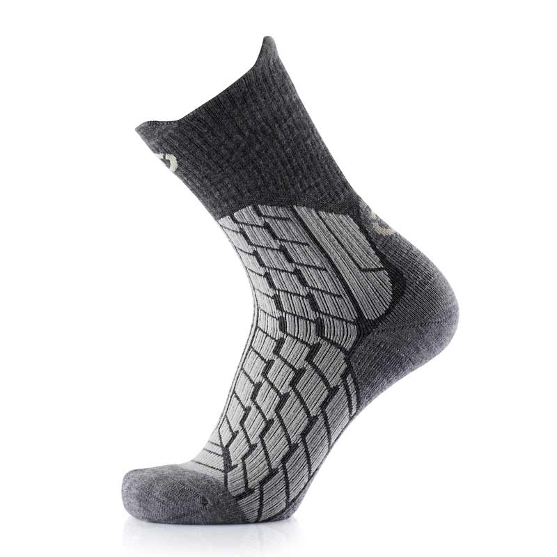 Calcetines de senderismo - Trekking Warm Crew unisex gris/gris claro