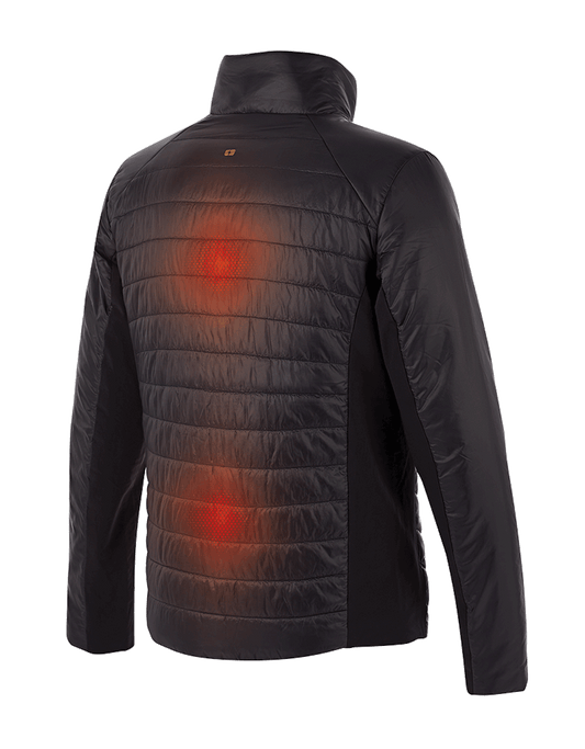 Pack veste chauffante Speed noir homme + Batterie Powerbank 5000mAh