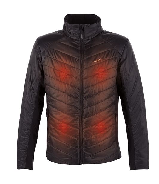 Pack veste chauffante Speed noir homme + Batterie Powerbank 5000mAh