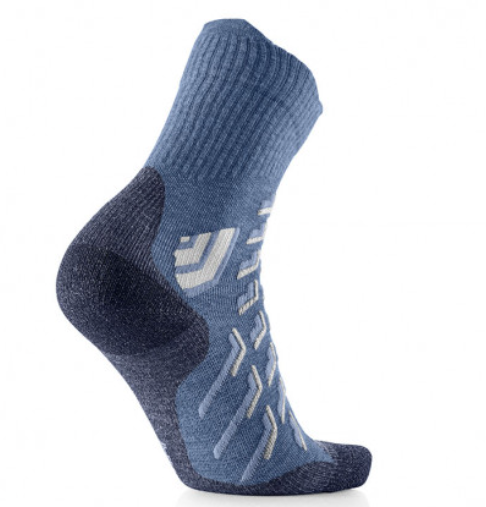 2er-Set - Wandersocken - Trekking Cool Crew Frauen blau/weiß