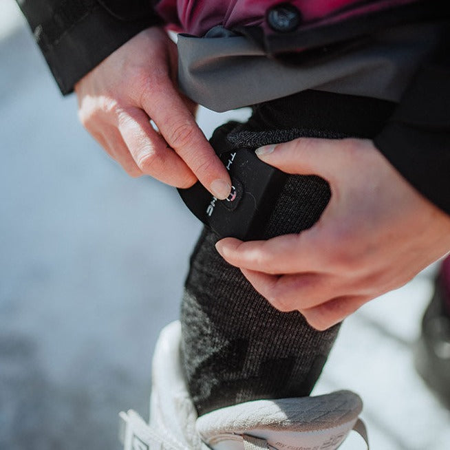 Bundle - Heated ski socks Heat Fusion Uni ND + S-Pack 1200