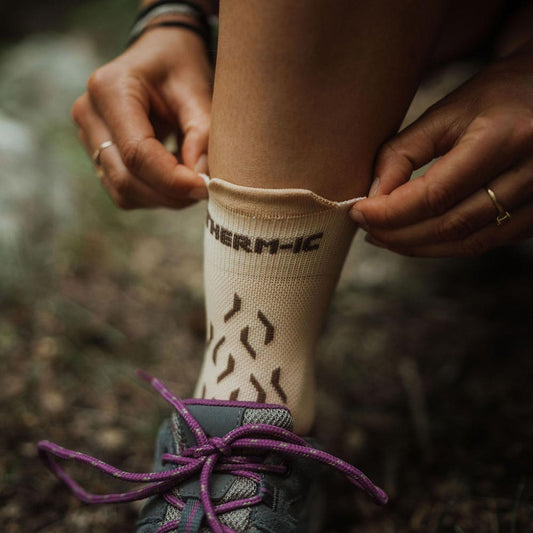 Hiking Socks - Outdoor Ultracool Ankle unisex Beige/Brown