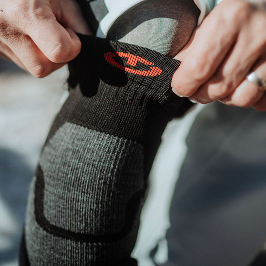 Ski Socks - Ski Insulation grey/black