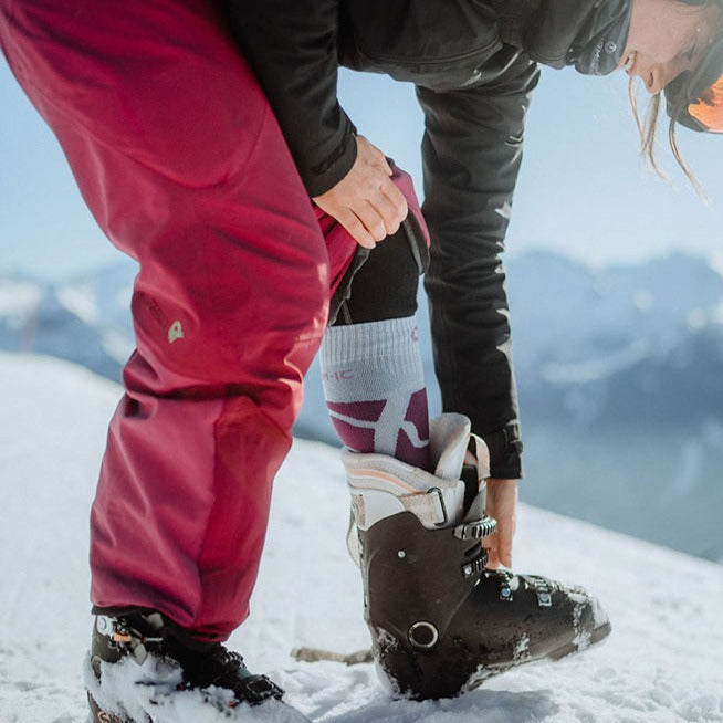 Chaussettes de ski femme sale