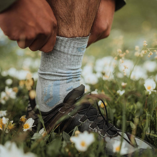 Trekking socks - Trekking Cool Light Ankle unisex grey/blue