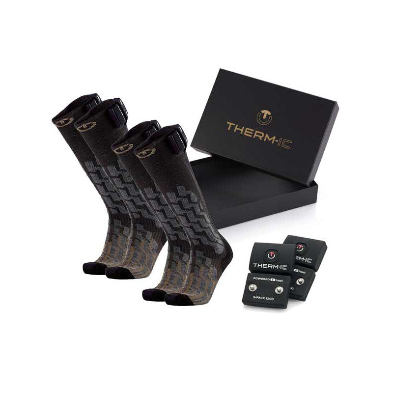 Gift set - Ski heated socks - for women