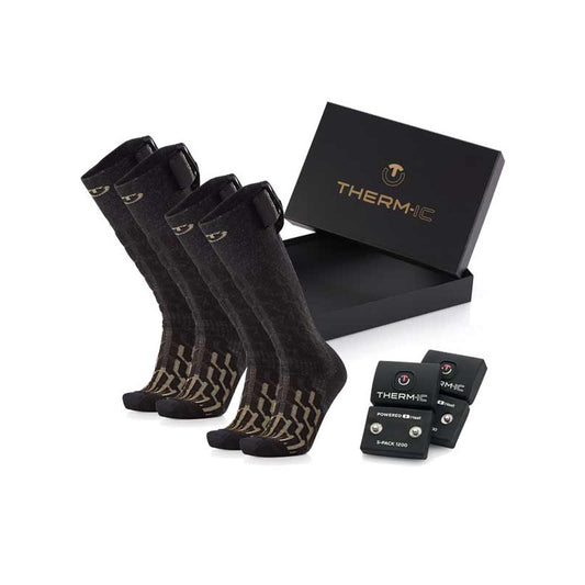 Gift set - Ski heated socks - for men