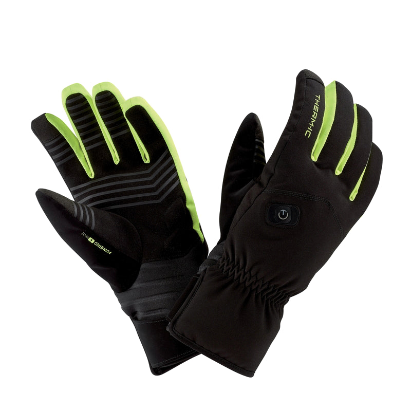 POWERGLOVES SKI LIGHT BOOST - BLACK/YELLOW