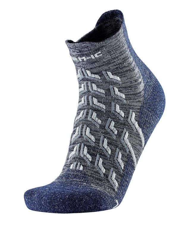 2er-Set - Wandersocken - Trekking Cool Ankle Unisex grau/weiss