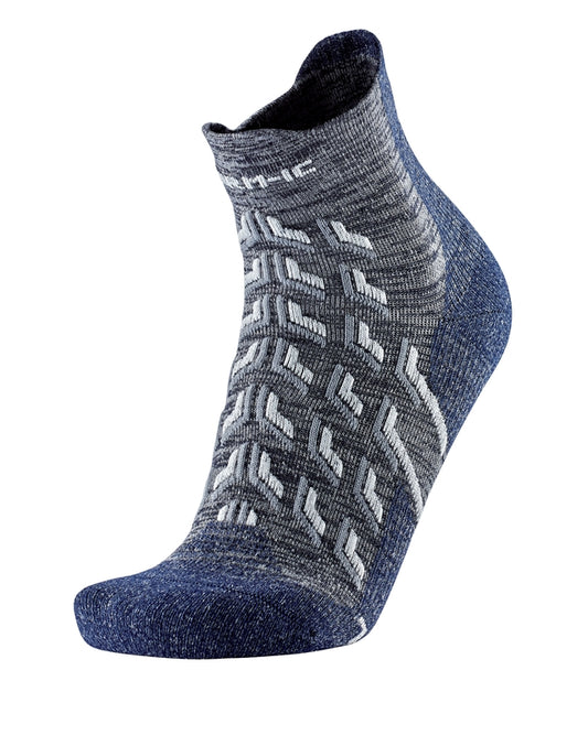 Lote de 2 pares - Calcetines de senderismo - Trekking Cool Ankle Unisex gris/blanco