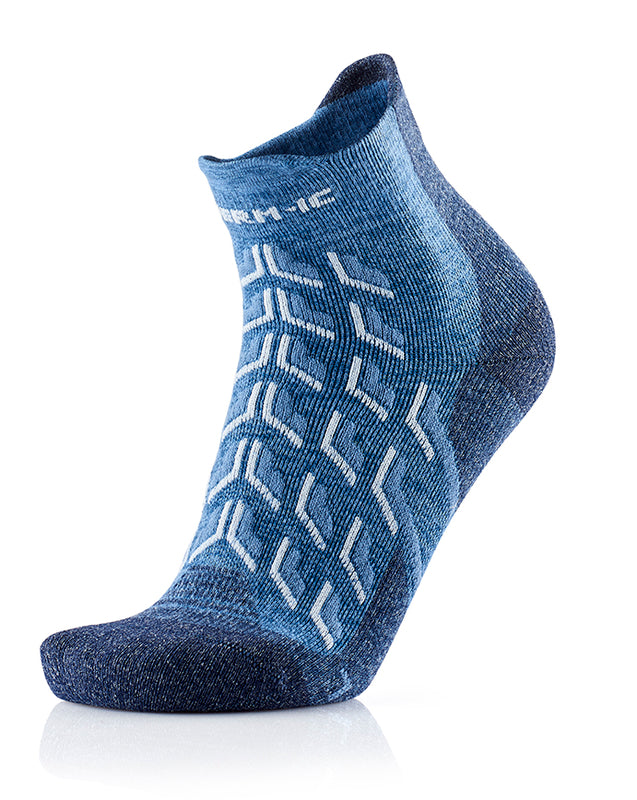 Lot de 2 paires - Chaussettes de Trekking - Trekking Cool Ankle femme bleu/blanc