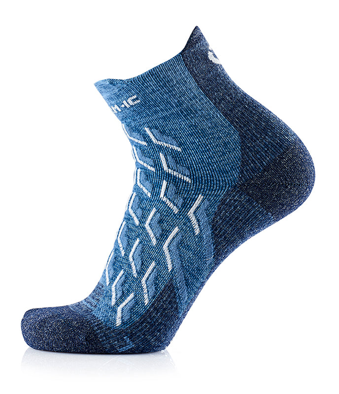 2er-Set - Wandersocken - Trekking Cool Ankle Frauen blau/weiß