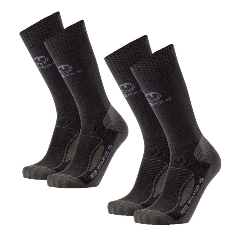 Lot de 2 paires de chaussettes multiactivités - Winter Insulation Mid